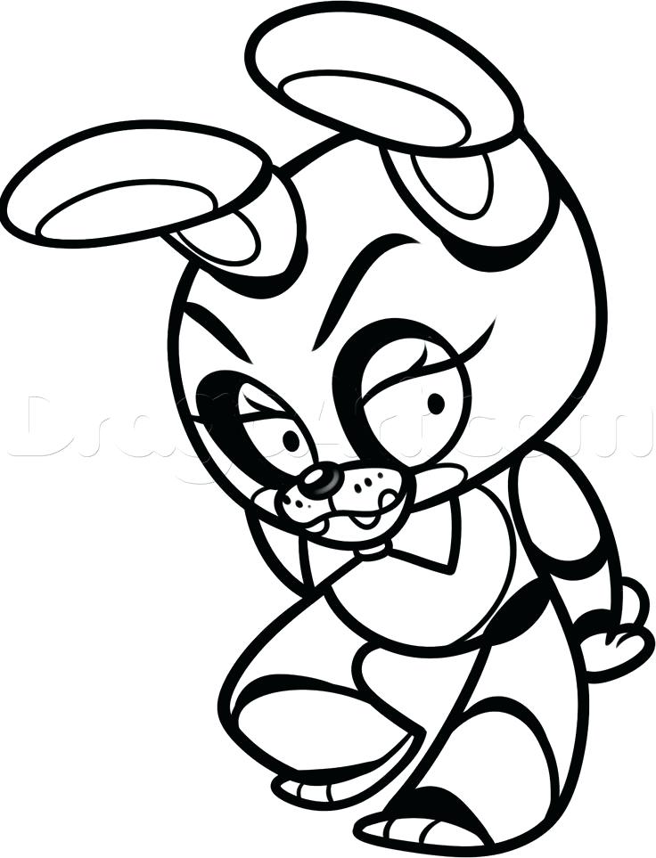 736x963 Gallery Bonnie The Bunny Coloring Page