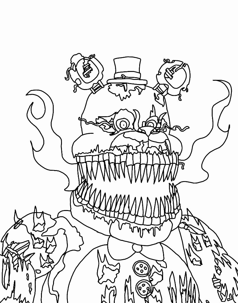 807x1024 Fnaf Coloring Pages