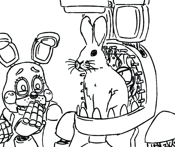 736x619 Fnaf Coloring Pages Coloring Pages Colouring Pages Free Fnaf