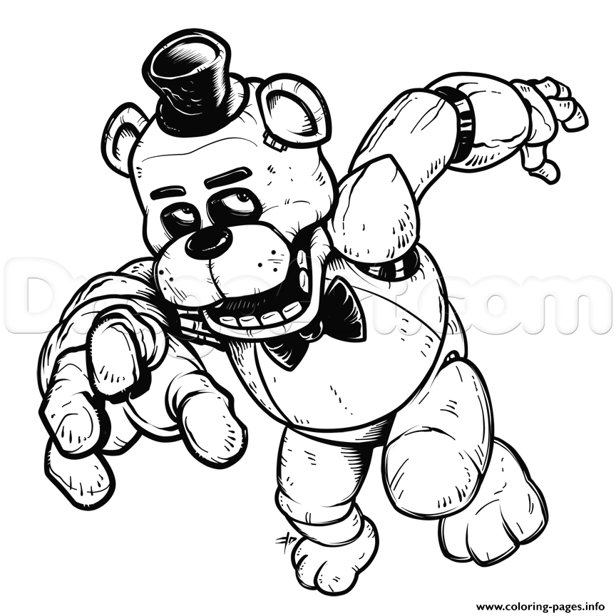 864x864 Print Freddy Five Nights