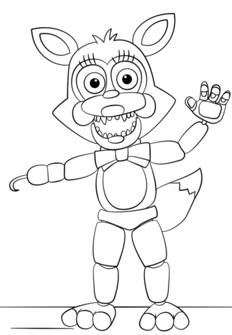 333x480 Mangle From Five Nights