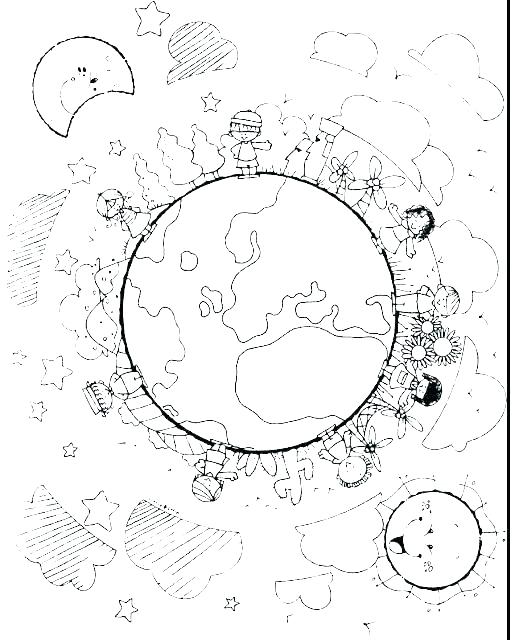 515x640 World Coloring Page World Printable Coloring Pages Kids Coloring
