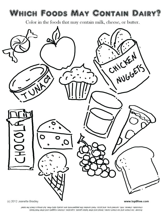 689x892 Food Coloring Pages Food Coloring Pages Medium Size Of Food