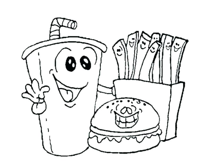 728x569 Grains Food Group Coloring Page Breakfast Coloring Pages Breakfast