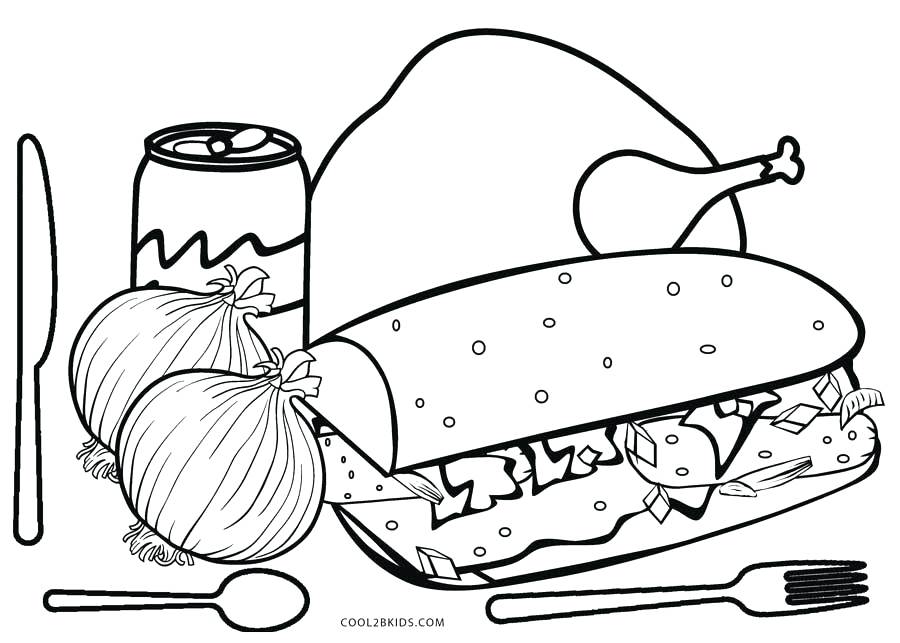 900x643 Food Coloring Pages Food Coloring Page Bakery Coloring Pages Name