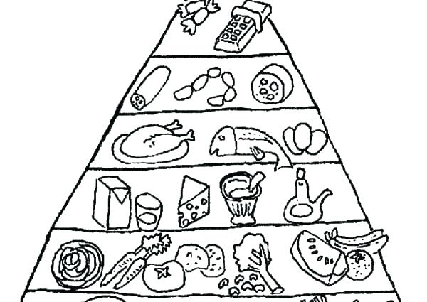 600x425 Food Pyramid Coloring Pages Pyramid Coloring Pages X A A Previous