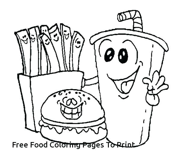 592x536 Food Chain Coloring Pages Healthy Eating Coloring Pictures Food