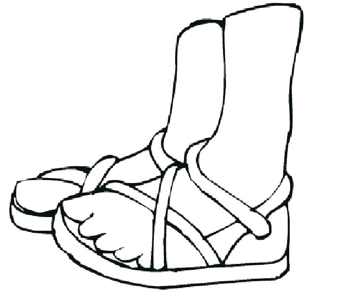 687x598 Foot Coloring Foot Coloring Pages Feet Coloring Pages Free