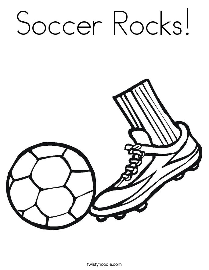 685x886 Soccer Rocks Coloring Page