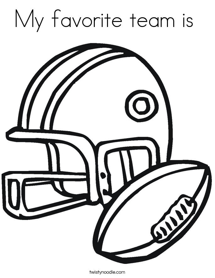 685x886 Football Coloring Pages