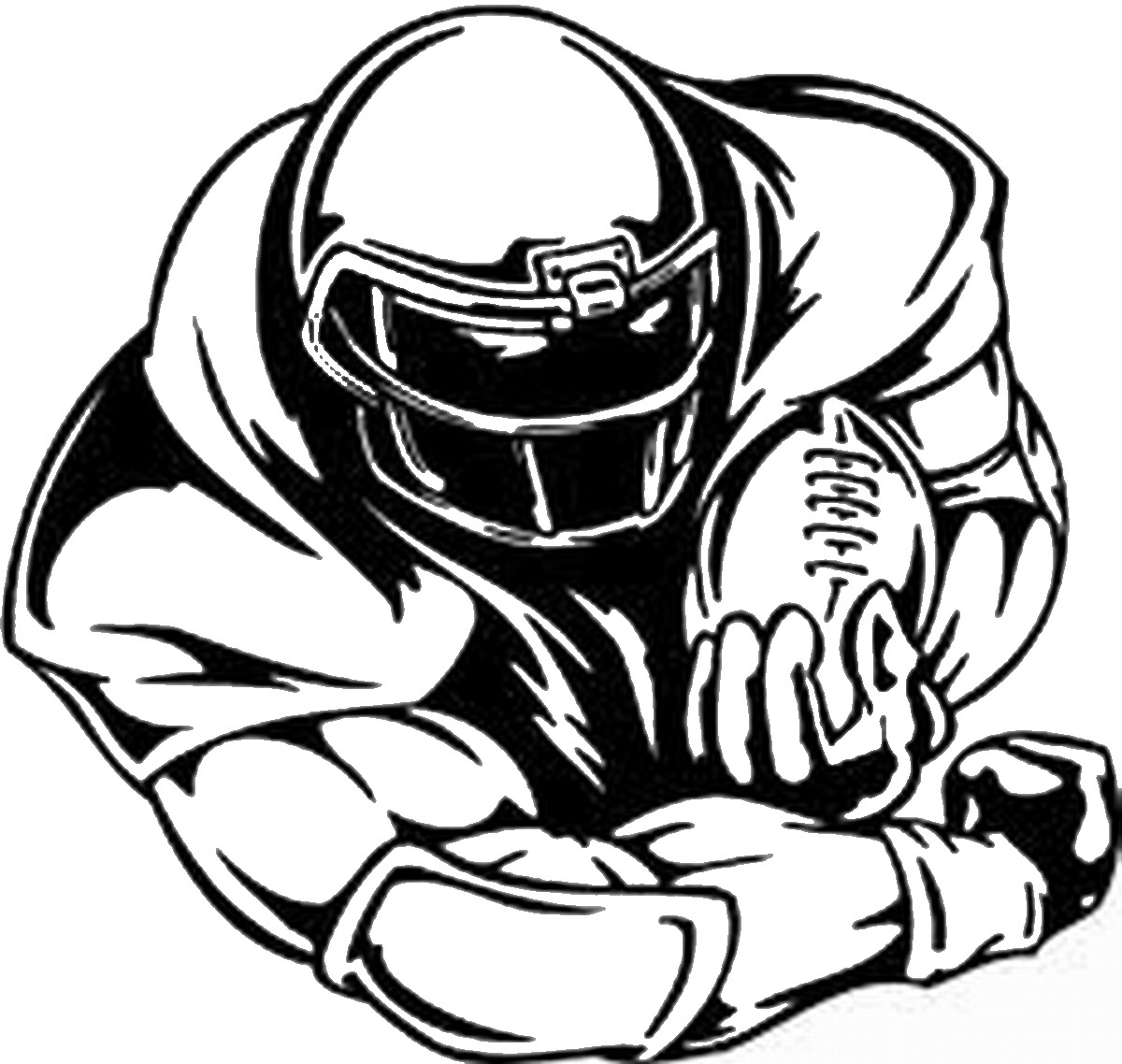 1200x1138 Football Coloring Pages