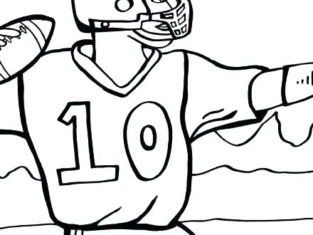 440x330 Free Football Coloring Pages Football Color Page Printable