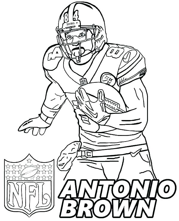 600x740 Steelers Coloring Pages Free Coloring Pages Kids Coloring Football