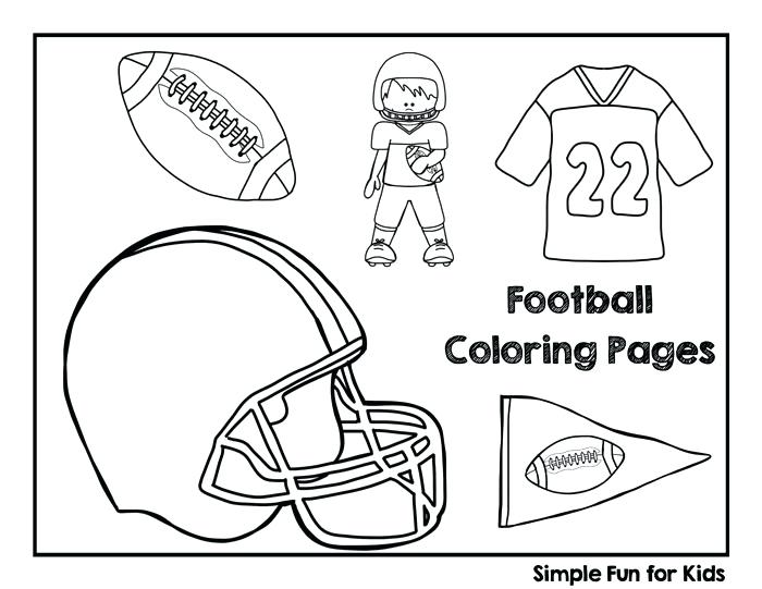 700x541 Football Coloring Page Murs