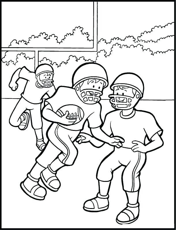 610x798 Free Football Coloring Pages Football Coloring Pages For Kids
