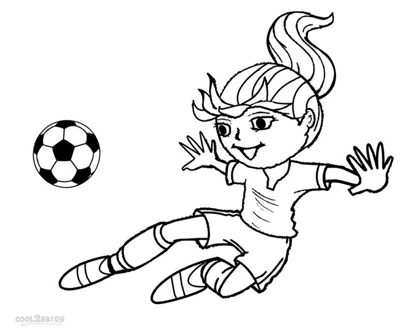 850x680 Printable Football Player Coloring Pages For Kids