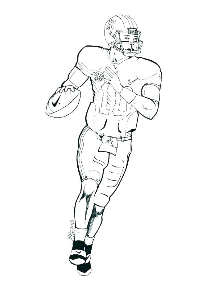 681x960 Coloring Pages Of Football Players Coloring Pages L Players