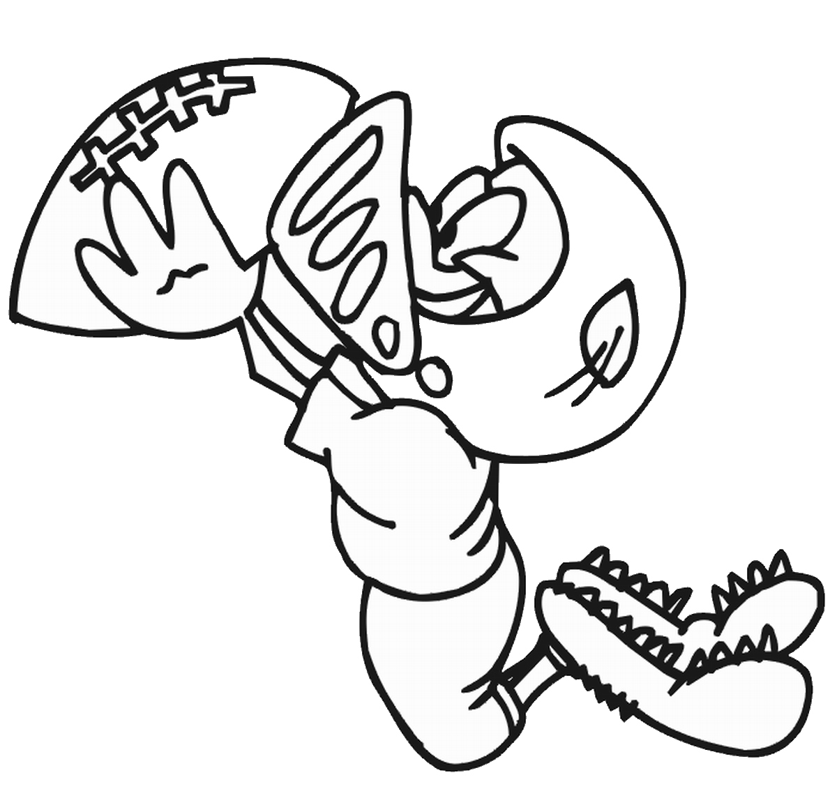 1200x1164 Football Coloring Pages Awesome Free Football Helmet Coloring