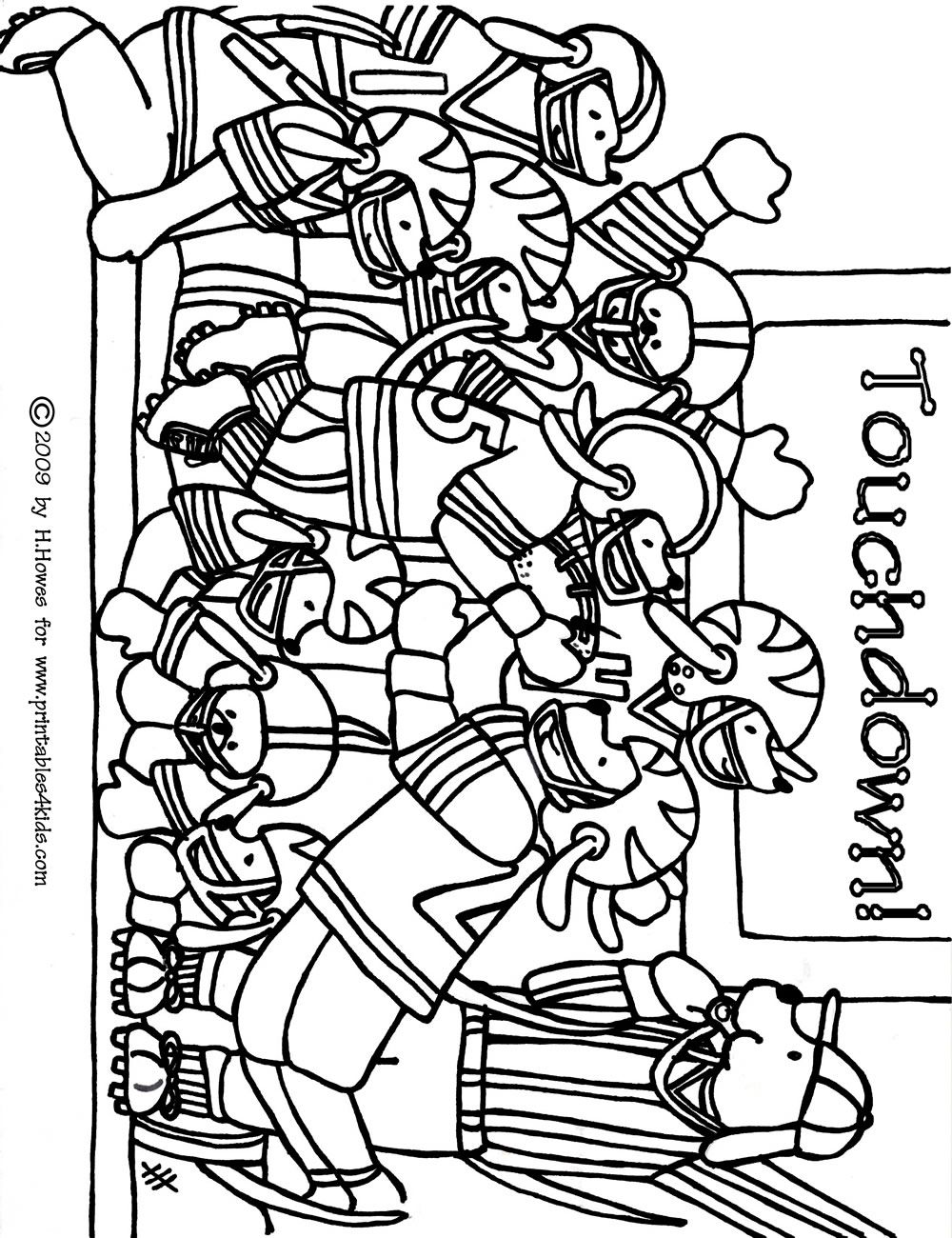 1000x1300 Football Coloring Pages Printable Free Coloring Page Football