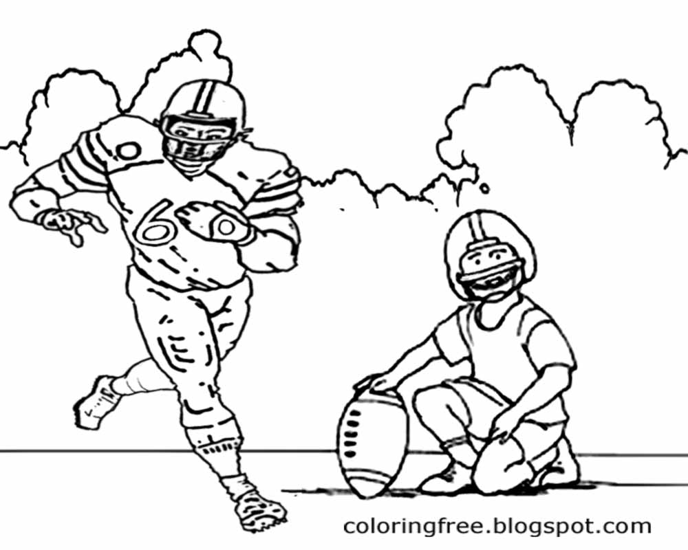 10 Football Game Coloring Pages for Gridiron Enthusiasts