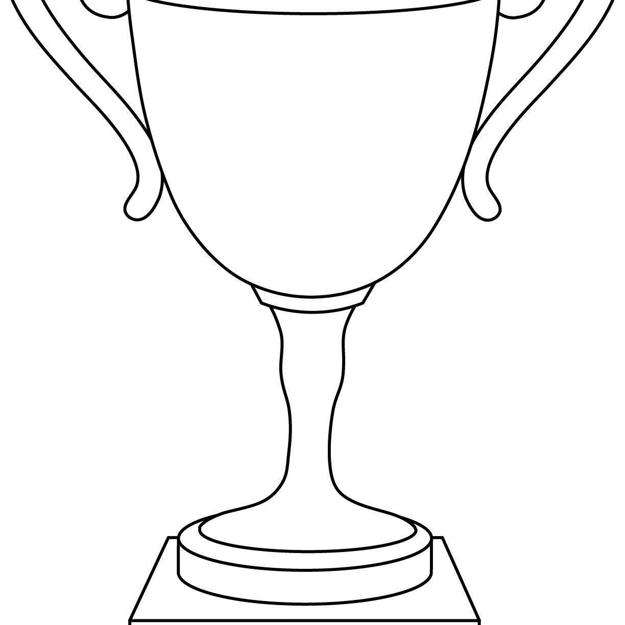 1224x1224 Super Bowl Trophy Coloring Pages Complimentary Page Free