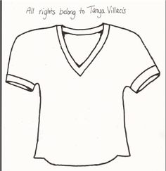 236x243 Football Jersey Pattern Use The Printable Outline For Crafts