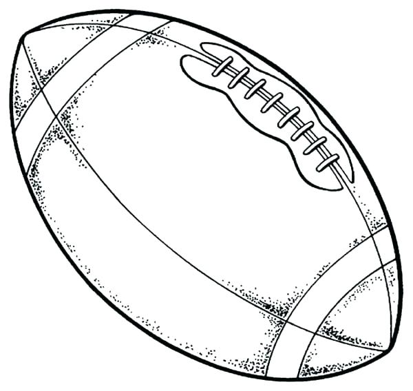 600x568 Printable Football Coloring Pages Football Colouring Pages
