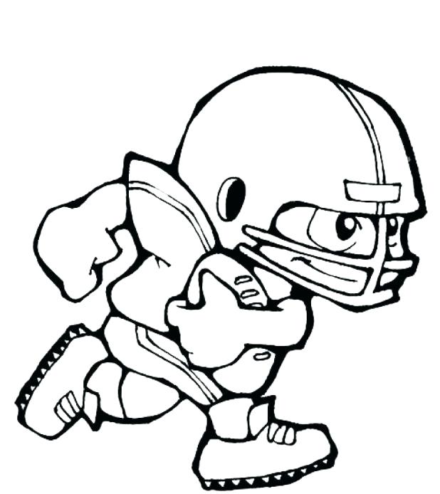 618x694 Coloring Pages Football Teams