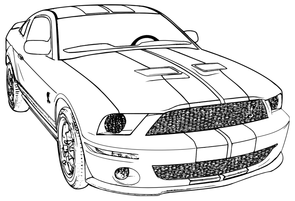 1024x699 Ford Coloring Pages Get Bubbles