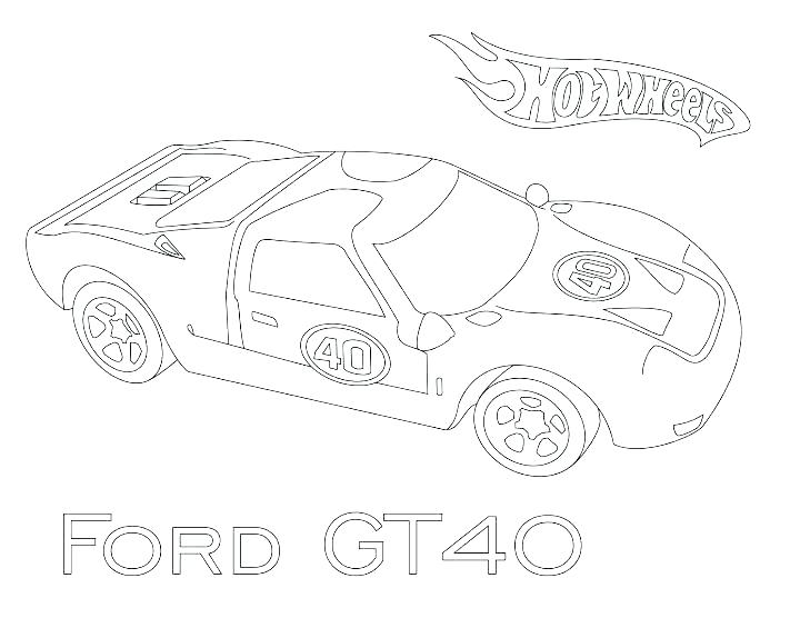 720x556 Ford Gt Coloring Pages