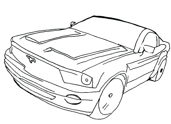 600x437 Mustang Coloring Pictures Mustang Coloring Pictures Printable