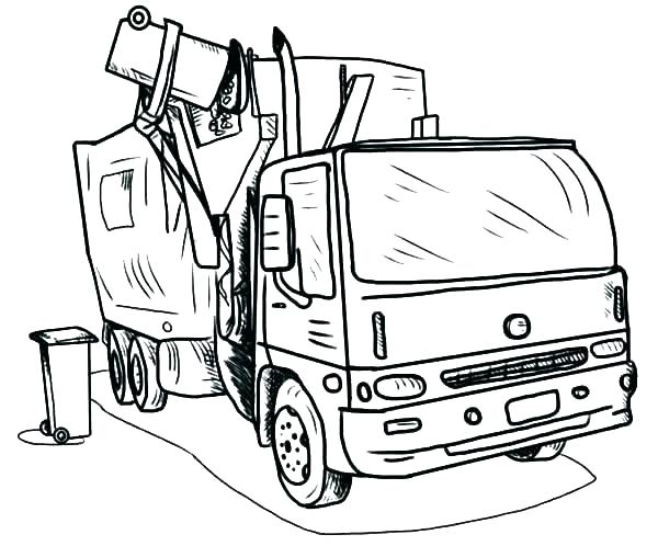 600x498 Coloring Pages Truck Truck Coloring Books Together With Ford