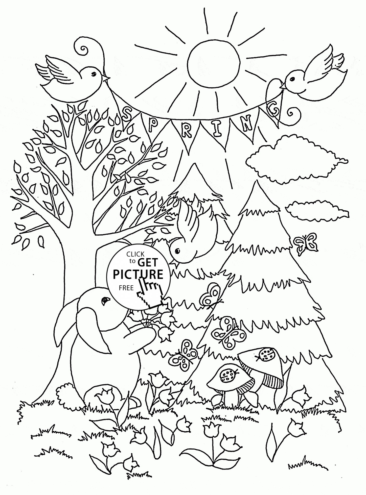 1480x2000 Lovely Open Season In Forest Coloring Pages For Kids Elegant Adult