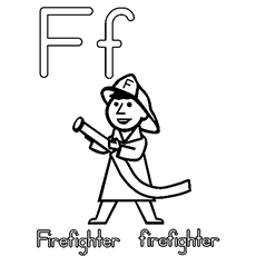 230x230 Firefighter Coloring Pages