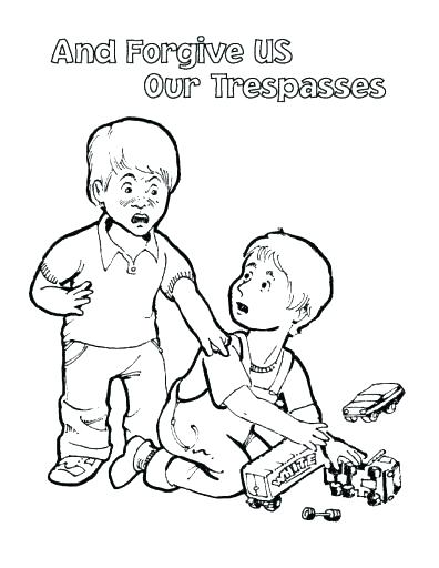 396x512 Forgiveness Of Sins Coloring Pages Primary