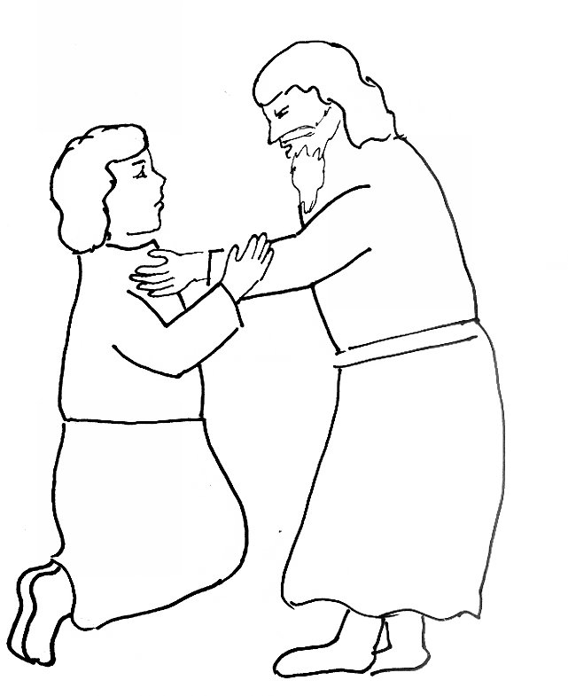 641x785 Bible Story Coloring Page For Jesus Teaches About Forgiveness