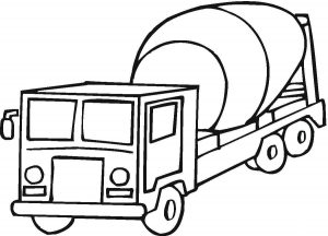 300x216 Truck Skoda For Coloring Page