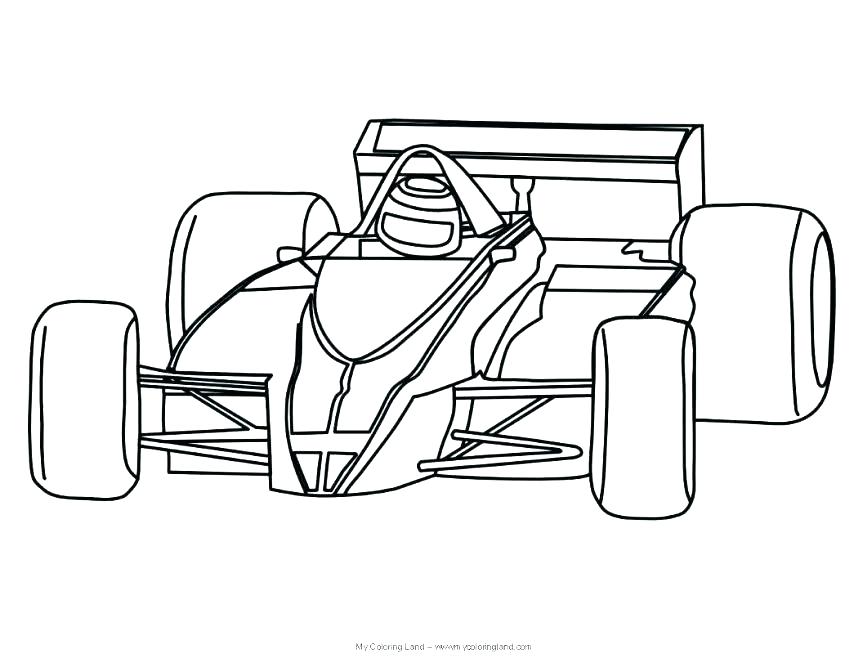 863x667 Formula Race Car Colouring Pages One Coloring Page Free Cars Uno