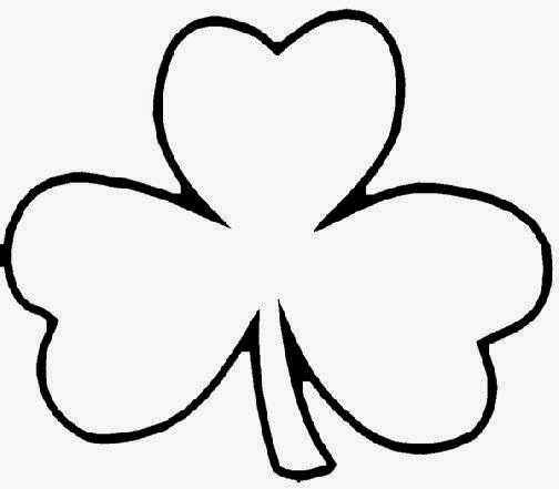 504x441 Shamrock Coloring Pages Free Coloring Pictures