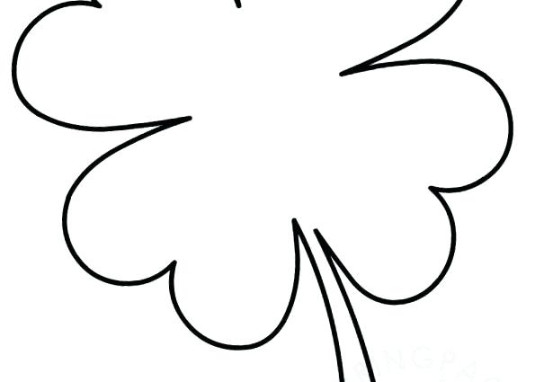 595x425 Four Leaf Clover Printable