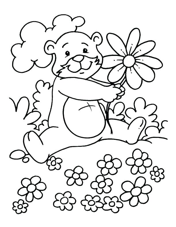 612x792 Season Coloring Pages Lovely Spring Season Coloring Pages Four