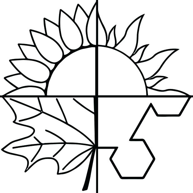 618x618 Seasons Coloring Pages Seasons Coloring Page Season Four Pages