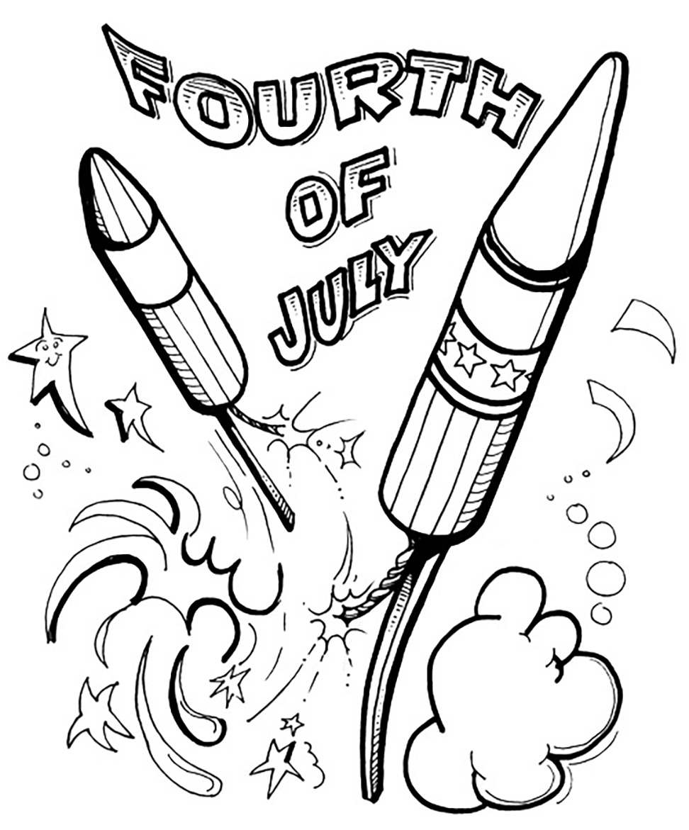 972x1171 Free Of July Coloring Pages