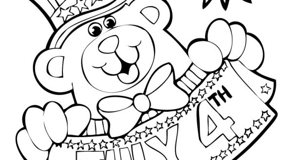 585x329 Fourth Of July Coloring Pages To Print Coloring Page Sporturka