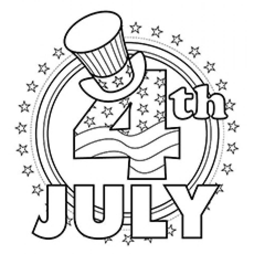 1020x1020 Fourth Of July Printable Coloring Pages