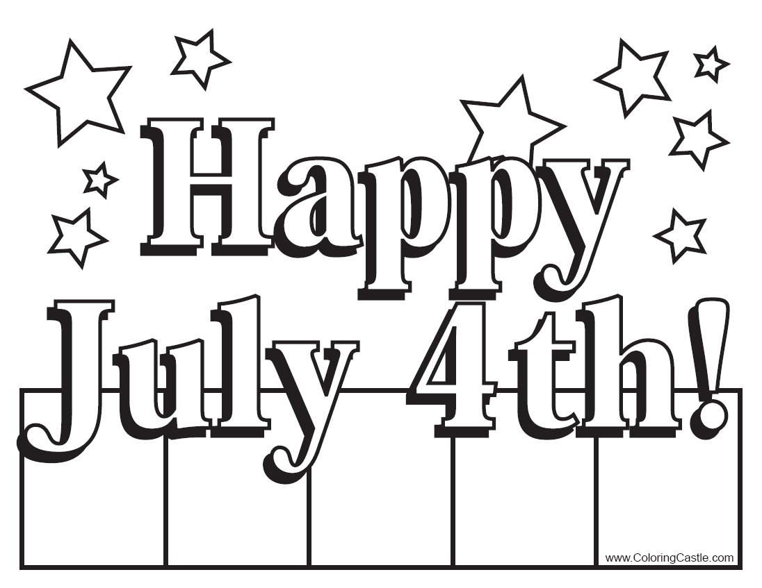 1096x847 Love Fourth Of July Coloring Sheets July P