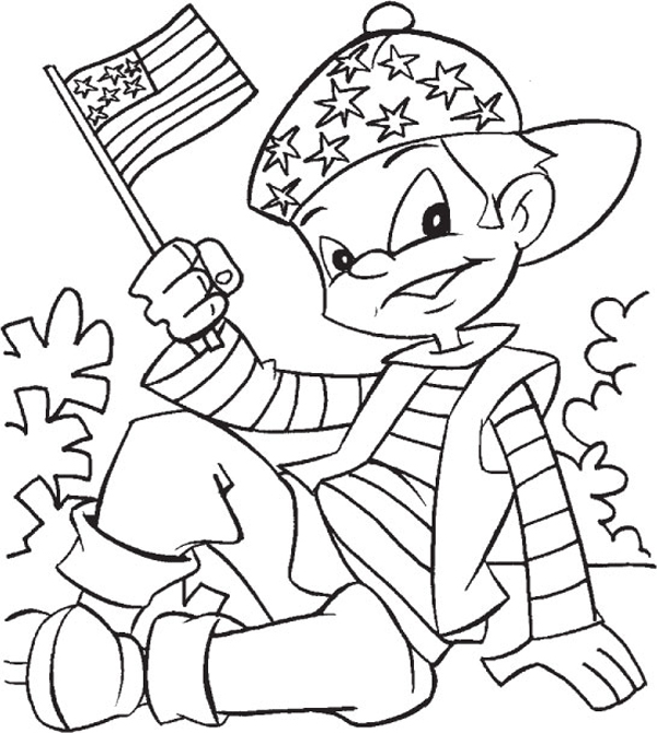 600x670 Printable Of July Coloring Pages Sheets