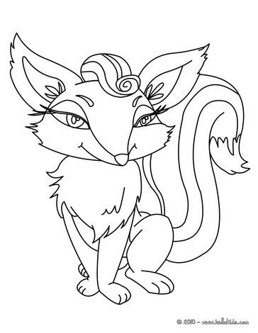 364x470 Howling Wolf Coloring Pages