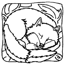 230x230 Top Free Printable Fox Coloring Pages Online