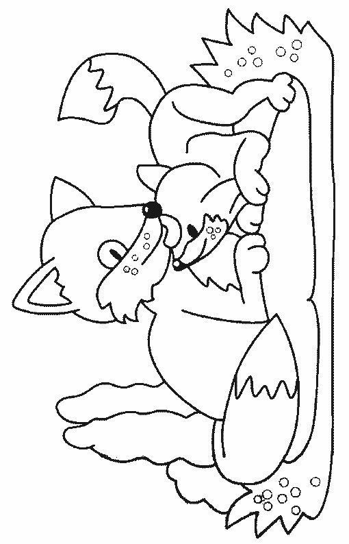 510x794 Fox Coloring Pages Foxes, Craft And Adult